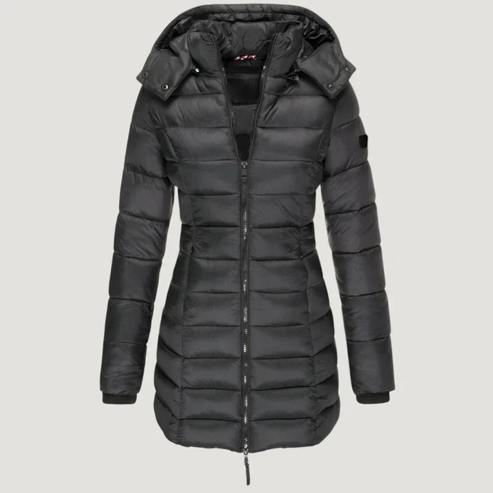 Laurence – Chic Comfort for Cold Canadian Days in the Noelle Coat
