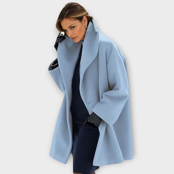 Avery – Elegant Oversized Wool Coat