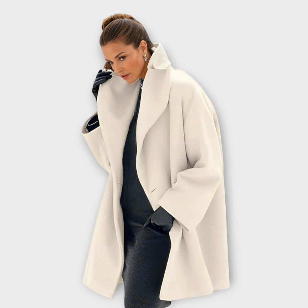 Avery – Elegant Oversized Wool Coat