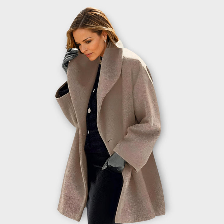 Avery – Elegant Oversized Wool Coat