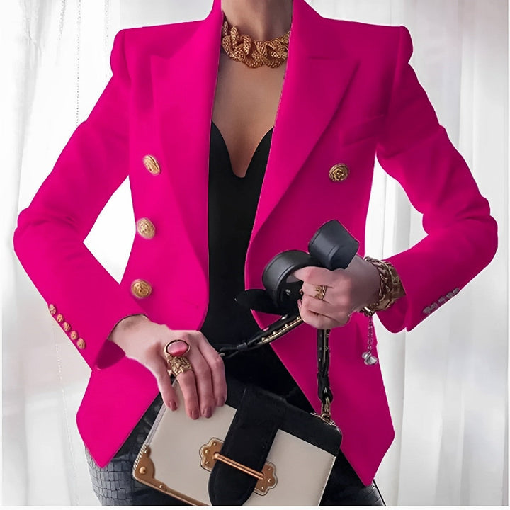 Sarvella - Double-Breasted Blazer