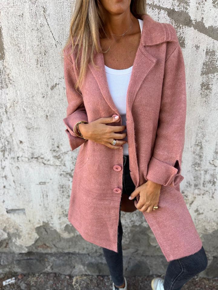 Candace – Effortless Elegance Long Blazer Coat