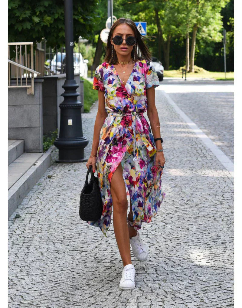Marguerite – Confidence V-Neck Midi Dress