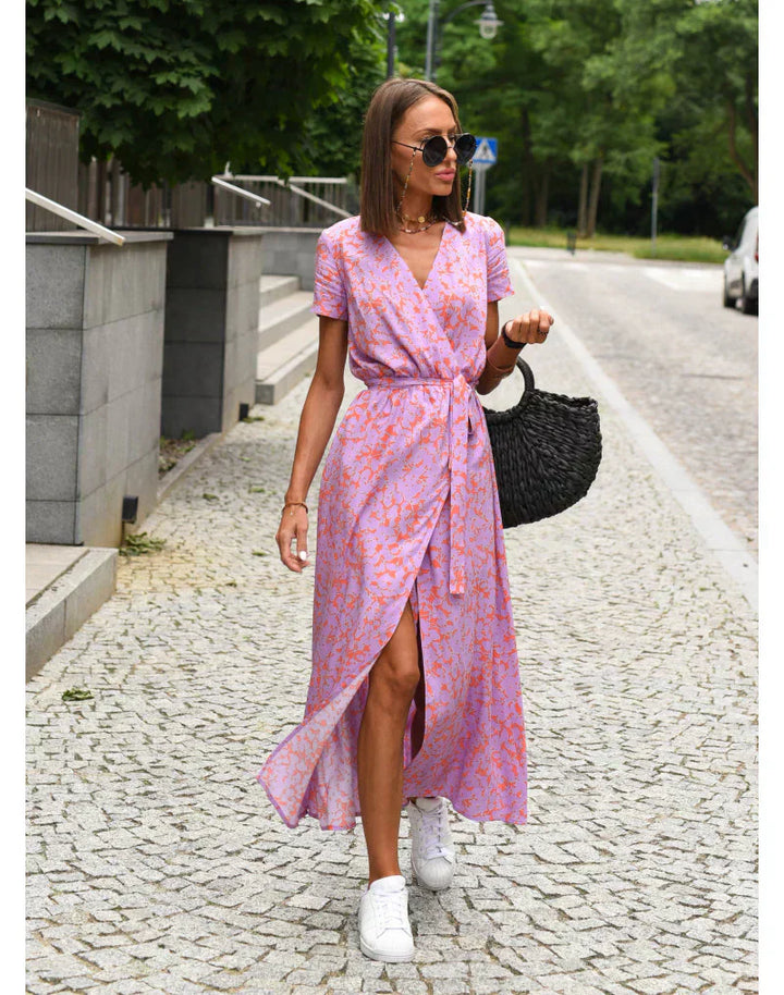Marguerite – Confidence V-Neck Midi Dress