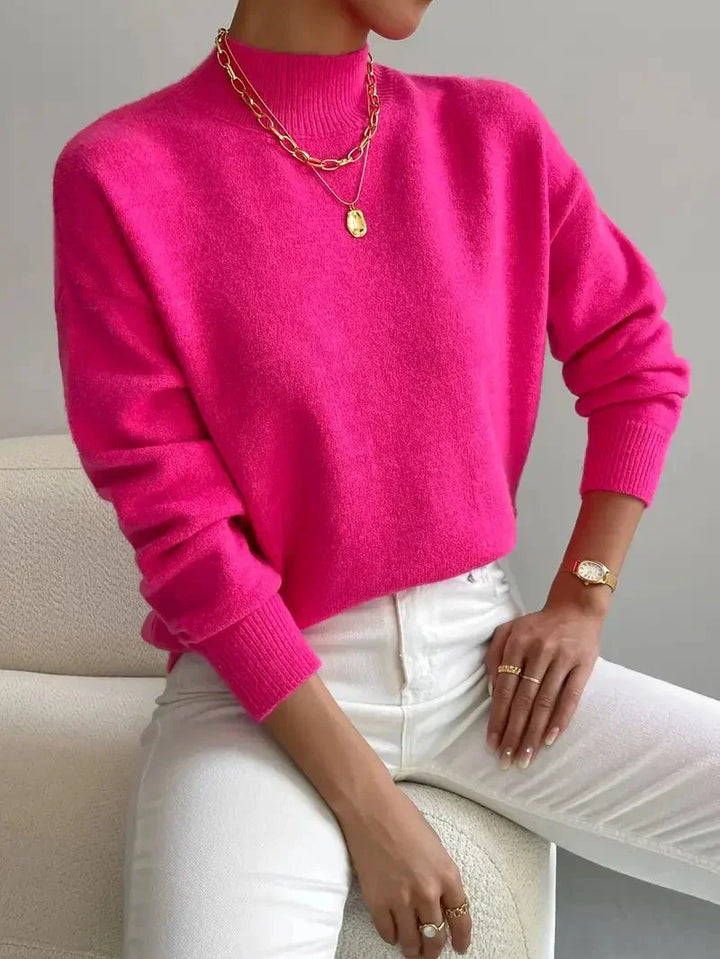 Donna – Classic Turtleneck for Effortless Elegance