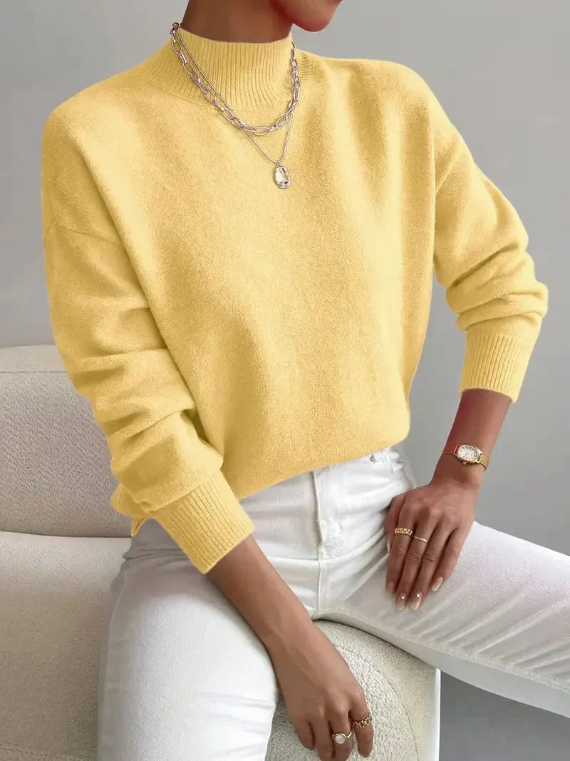 Donna – Classic Turtleneck for Effortless Elegance