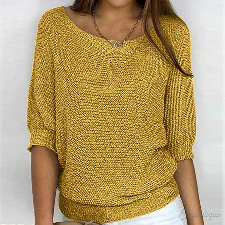 Nadya - Cozy Loose Knit Sweater