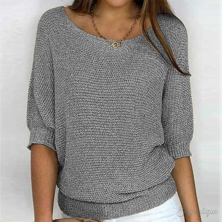Nadya - Cozy Loose Knit Sweater