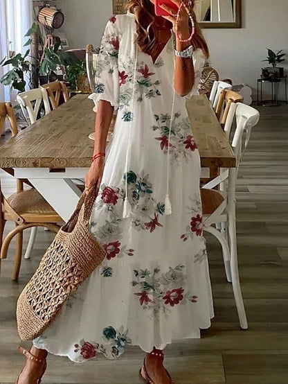 Diana - Boho Tummy Coverage Dress